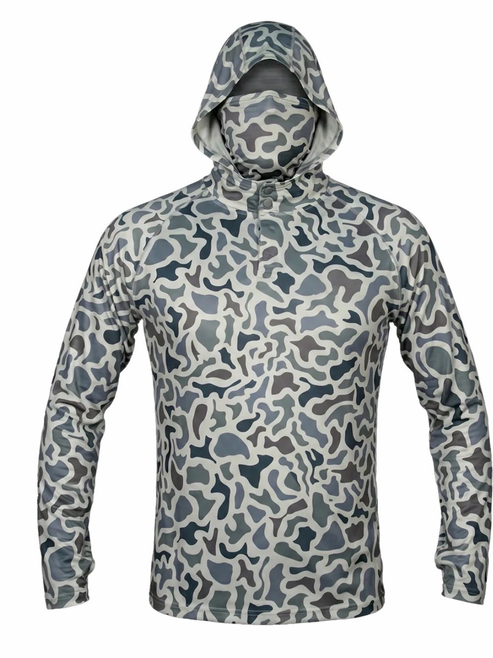 Toadfish Technical Performance Camo Hoodie NWOT
